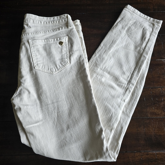 Kate Spade New York Women's White Jeans - Picture 4 of 8